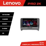 Navigație Audi TT 2004-2011 Lenovo QLED 2K, 8GB RAM, 256GB, Android