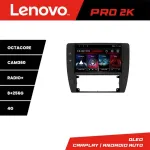 Navigație Android Lenovo pentru VW Passat B5 1997-2004, QLED 2K, 8GB+256GB, 360