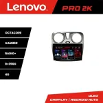 Navigatie Android Dacia Dokker Lenovo QLED 2K, 8GB RAM, 256GB, 4G, 360