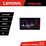 Navigație Android Fiat Tipo 2020+ Lenovo 2K QLED, 8GB RAM, 256GB, 360