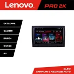 Navigație Lenovo 2K QLED 8+256GB pentru Fiat Ducato 2006-2021