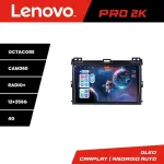 Navigație Toyota Prado 2004-2009 Lenovo QLED 2K 12GB+256GB Android