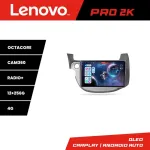 Navigație Android Honda Fit 2008-2013, QLED 2K, 12GB+256GB, 360, Lenovo