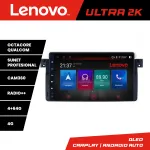 Navigatie BMW Seria 3 E46 Lenovo Ultra 2K QLED 4+64GB Android
