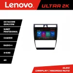 Navigatie Android Audi A6 C5 Lenovo Ultra 2K QLED 4GB+64GB 4G CarPlay