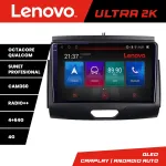 Navigație Android Ford Ranger 2015+ QLED 4GB+64GB 8 Core GPS 360 Lenovo