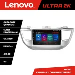 Navigație Android Hyundai Tucson 2015-2019 Lenovo QLED 4GB+64GB 360