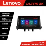 Navigatie Renault Megane 3 Lenovo QLED Android 4+64GB 8 Core 360