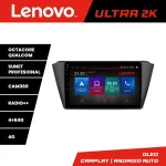 Navigație Android Lenovo pentru Skoda Fabia 2015+ QLED 4GB+64GB 360