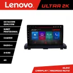 Navigatie Volvo XC90 Android Lenovo QLED 4+64GB, 8 Core, 360, Waze