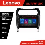 Navigație Toyota Camry 2012-2018 Android QLED 4GB+64GB 4G GPS Lenovo