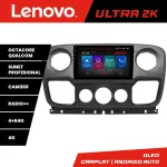 Navigație Android Opel Movano / Renault Master 2010-2021 QLED 4+64GB