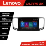 Navigație Android Lenovo pentru VW Sharan 2011-2020, QLED, 4GB+64GB