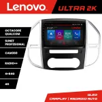 Navigație Android Mercedes Vito W447 2016+ QLED GPS 4G 4GB+64GB Lenovo