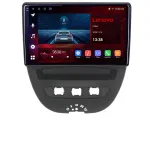 Navigație auto 4G QLED 2K pentru Citroen C1, Peugeot 107, Toyota Aygo 2005-2014