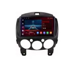 Navigație Mazda 2 2007-2013 cu QLED 2K, 8GB RAM, 128GB, 4G și CarPlay