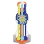 Set croquet pentru copii Ecoiffier cu cărucior și accesorii multicolore