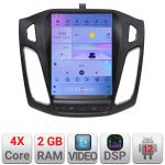 Navigație Ford Focus 3 tip Tesla cu GPS, CarPlay, Android Auto, 2GB+32GB