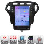Navigație Tesla Ford Mondeo 2007-2010 cu GPS, CarPlay, Android Auto, 2GB+32GB