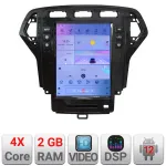 Navigație Tesla Ford Mondeo 2007-2010 cu GPS, CarPlay, Android Auto, 2GB+32GB