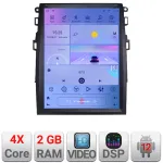 Navigație auto Ford Mondeo 4 tip Tesla cu GPS, CarPlay, Android Auto, 2GB/32GB