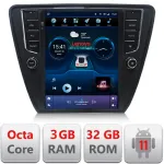 Navigație auto Skoda Octavia 3 cu ecran QLED 9.7 inch, 4G și CarPlay