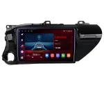 Navigație Android Toyota Hilux 2016+ 8+128GB 4G GPS Bluetooth DSP