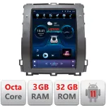 Navigatie Tesla Toyota Land Cruiser Prado J120 3GB RAM 32GB 4G CarPlay