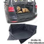 Covor de portbagaj pentru protecția zonei de încărcare, cu protecție pentru bara de protecție, XL 110x100x40cm Performance AutoTuning