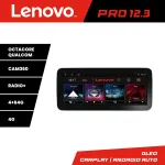 Navigație Android Lenovo PRO 12.3 QLED 4G pentru SsangYong Rexton 2019+