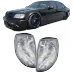 Indicator alb - pereche potrivită pentru Mercedes S-Class W140 91-94 Performance AutoTuning