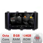 Navigatie Toyota Auris 2013-2018 Android 12, 8GB RAM, 128GB, 2K QLED