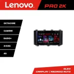 Navigație Toyota Auris 2013-2018 Lenovo QLED 2K 4GB+64GB Android 360