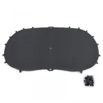 Saltea de izolație pentru capotă cu cleme, potrivită pentru VW Tiguan 5N 11—18 Performance AutoTuning