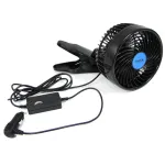 Ventilator de 12 volți pentru mașină 15cm pentru bricheta auto cu bază de prindere Performance AutoTuning
