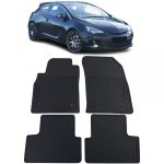 Set Premium de Covorașe din Cauciuc pentru Podea Negru pentru Opel Astra J 2009-2015 Performance AutoTuning