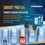 Kit pornire motor VW Polo 2017+ cu 4G, GPS si montaj inclus Pandora Smart Pro V4