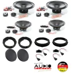 Difuzoare auto dedicate Audi fata si spate Audio System 560W max