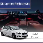 Kit lumini ambientale BMW Seria 2 F45 2021, set complet cu control din telefon