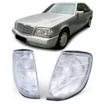 Set Indicator Alb Stânga Dreapta potrivit pentru Mercedes S Class W140 1991-1998 Performance AutoTuning