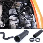 Set furtun de admisie aer performant negru universal, potrivit pentru filtru de aer sport Performance AutoTuning