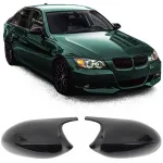 Capace oglinzi de schimb aspect carbon potrivite pentru BMW Seria 3 E90 E91 pre-facelift Performance AutoTuning
