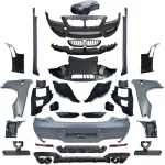 Kit caroserie sport bara fuste laterale aripi grilă potrivit pentru BMW 640 Gran Coupe F06 Performance AutoTuning