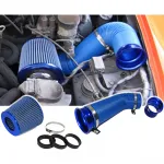 Kit de performanță cu aer rece cu set de filtru de aer sport albastru Performance AutoTuning
