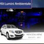 Kit lumini ambientale Mercedes GLK X204 2011-2015, control telefon sau OEM