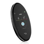 Cheie smart universală cu touchscreen și keyless entry, argintie