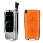 Cheie smart universală cu touchscreen color și keyless entry, argintie MH10