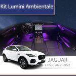 Kit lumini ambientale Jaguar E-PACE 2020-2022, control din telefon sau sistem original
