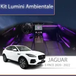 Kit lumini ambientale Jaguar E-PACE 2020-2022, control din telefon sau sistem original
