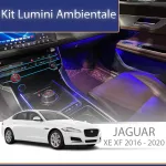 Kit lumini ambientale Jaguar XE/XFL 2016-2020, control din telefon sau sistem original